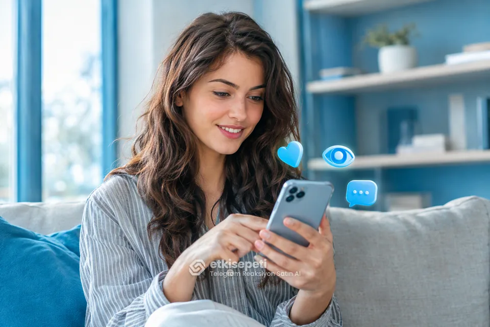 Diğer Telegram hizmetlerine göz atan bir kullanıcı
