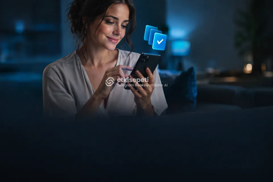 Telefonunda paket ve adet seçen bir kullanıcı