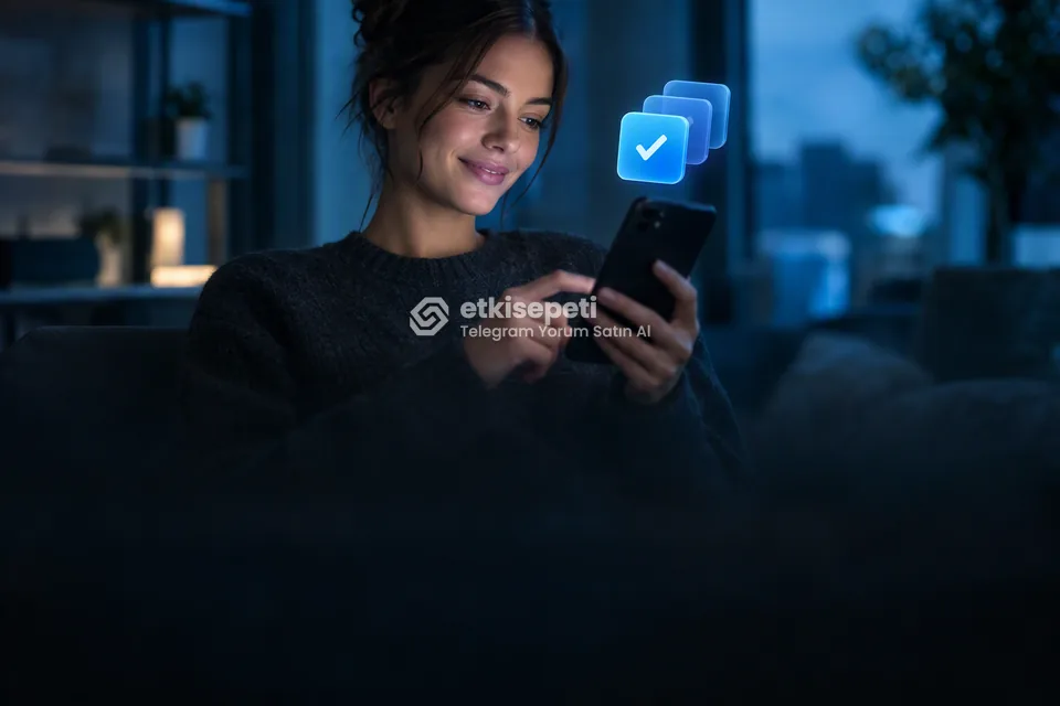 Telefonunda paket ve adet seçen bir kullanıcı