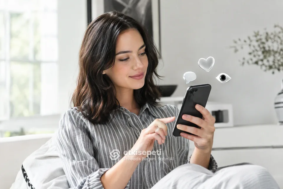 Diğer Threads hizmetlerine göz atan bir kullanıcı