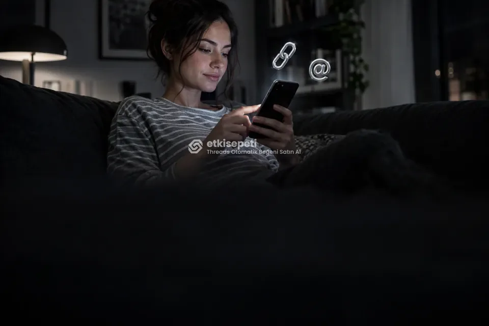 Bağlantısını kopyalayan bir kullanıcı