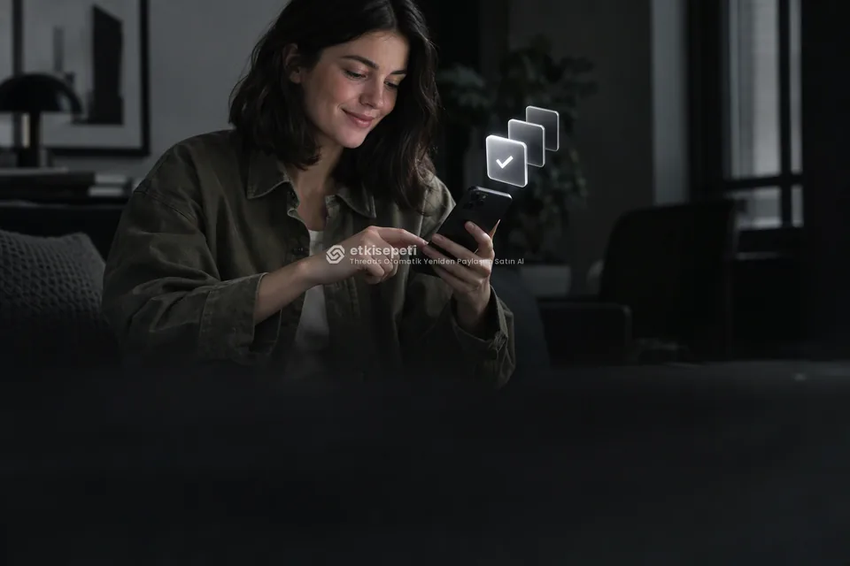 Telefonunda paket ve adet seçen bir kullanıcı