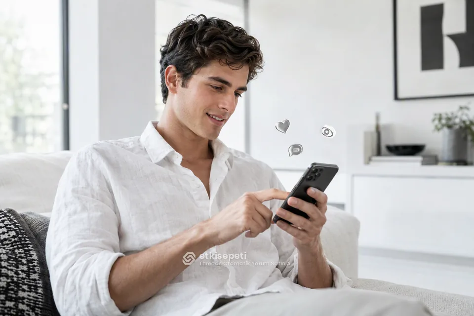 Diğer Threads hizmetlerine göz atan bir kullanıcı