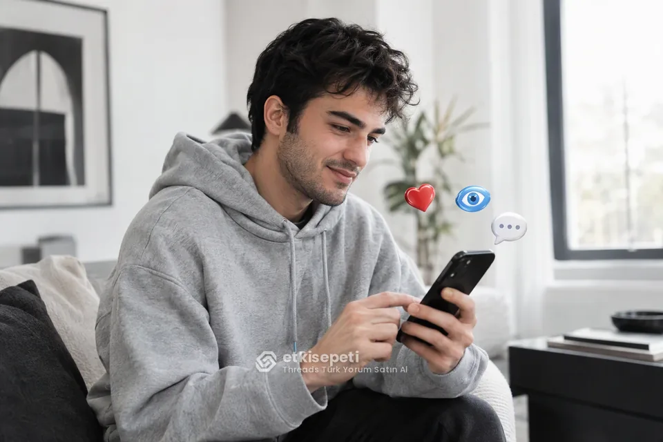 Diğer Threads hizmetlerine göz atan bir kullanıcı
