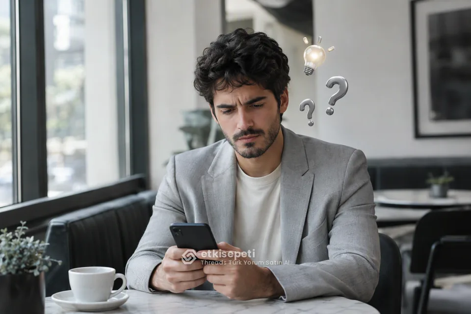 Threads Türk Yorum satın almadan önce sorularını düşünen bir kullanıcı