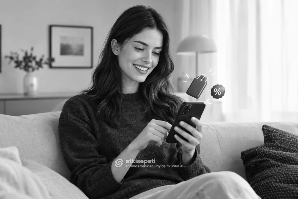 Threads Yeniden Paylaşım paket fiyatlarını inceleyen bir kullanıcı