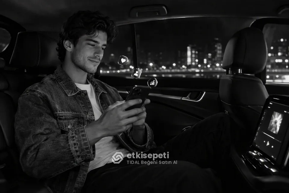 TIDAL Beğeni sayfasında “TIDAL'da Beğeni (Favori) Ne Anlama Gelir?” konusunu anlatan görsel