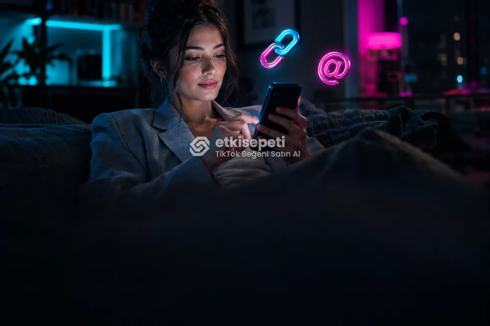 Bağlantısını kopyalayan bir kullanıcı