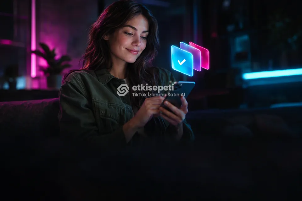 Telefonunda paket ve adet seçen bir kullanıcı