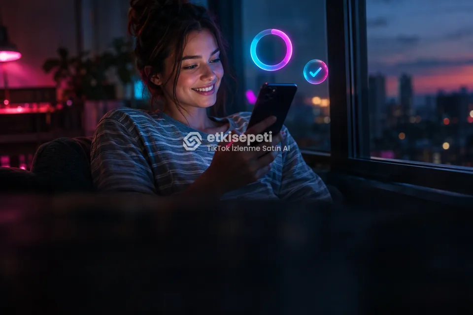 Siparişinin ilerleyişini takip eden bir kullanıcı