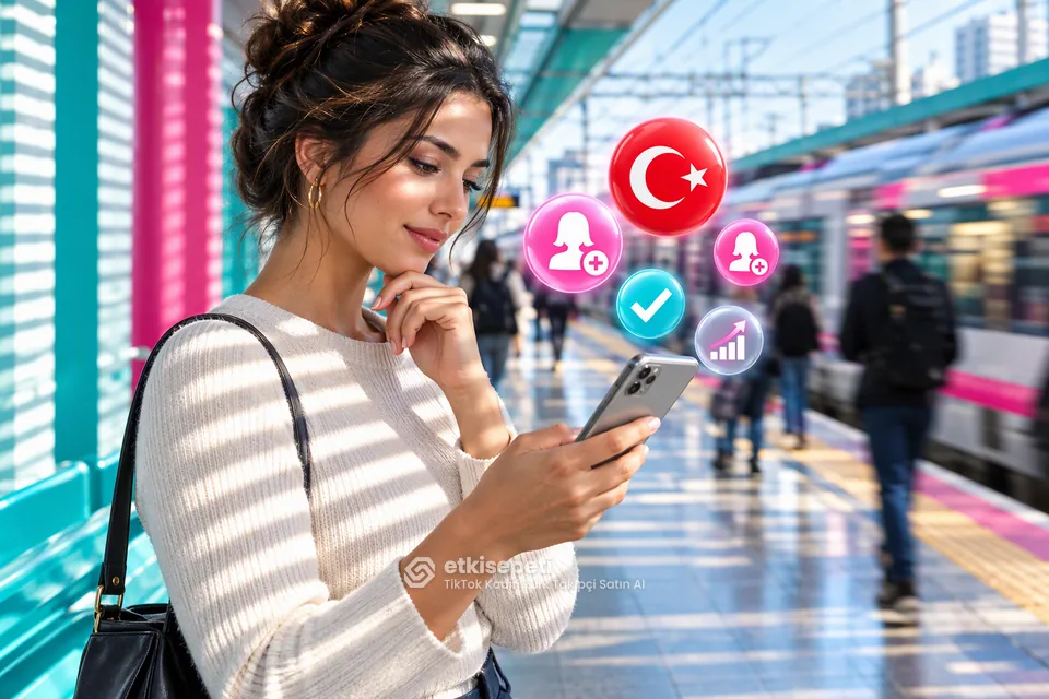 TikTok Kadın Türk Takipçi paketinin diğer seçeneklerle görsel karşılaştırması