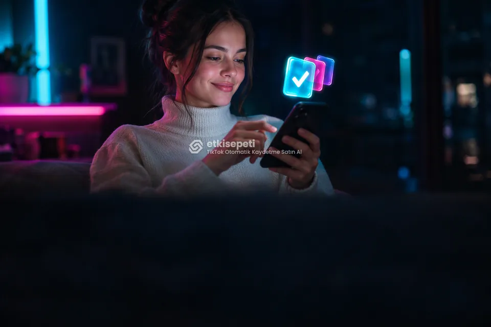 Telefonunda paket ve adet seçen bir kullanıcı