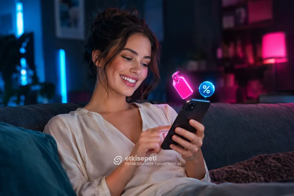 TikTok Otomatik Yorum paket fiyatlarını inceleyen bir kullanıcı