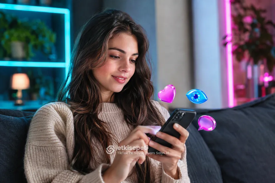 Diğer TikTok hizmetlerine göz atan bir kullanıcı