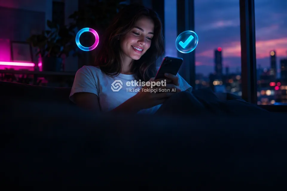 Siparişinin ilerleyişini takip eden bir kullanıcı