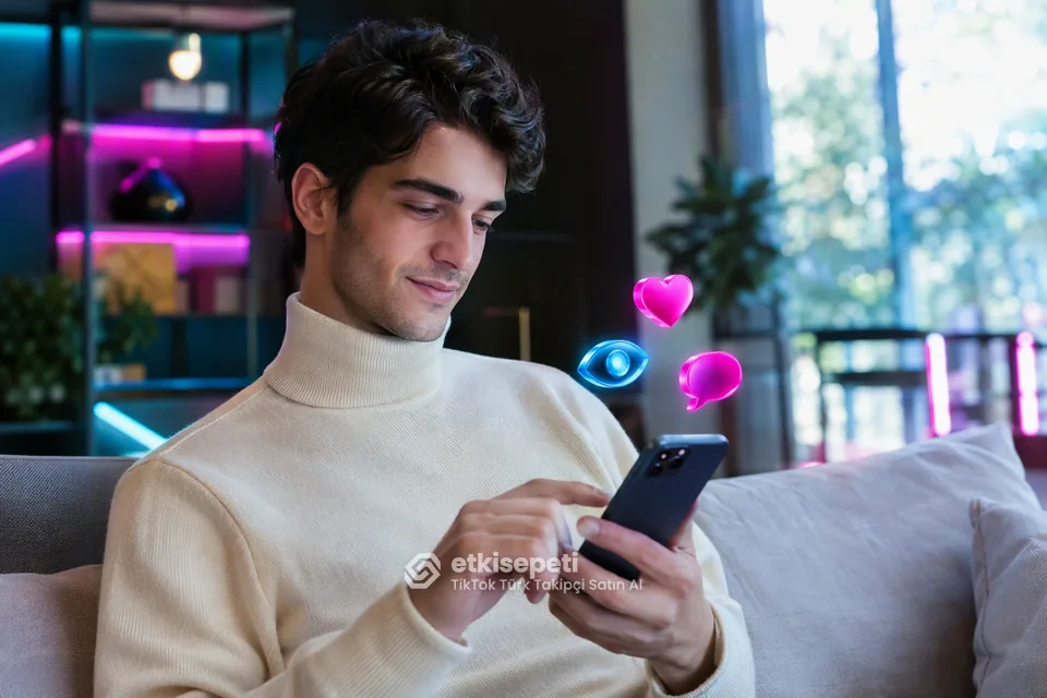 Diğer TikTok hizmetlerine göz atan bir kullanıcı