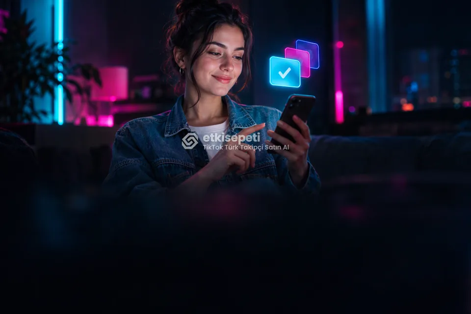 Telefonunda paket ve adet seçen bir kullanıcı