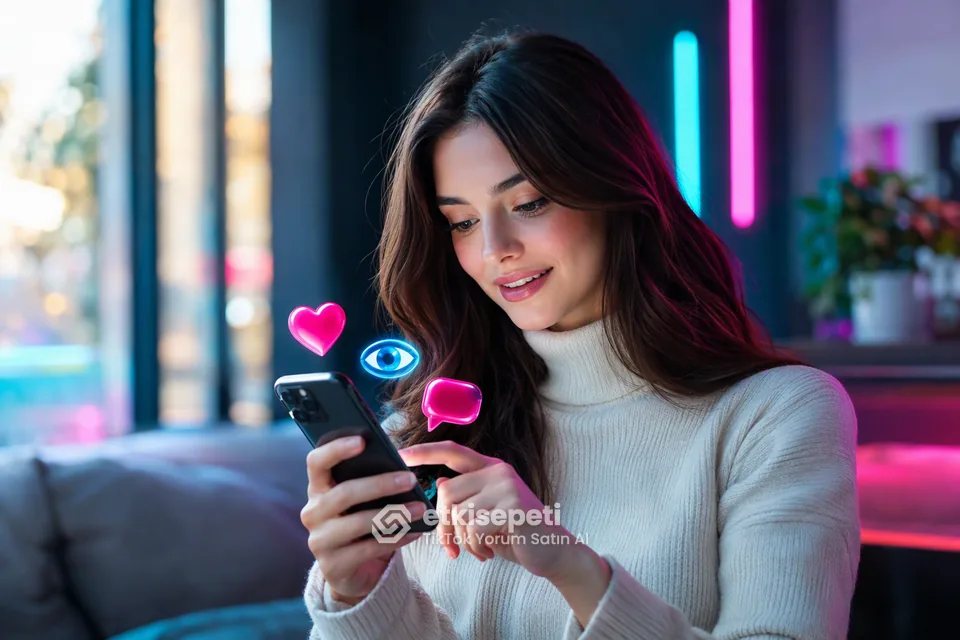 Diğer TikTok hizmetlerine göz atan bir kullanıcı