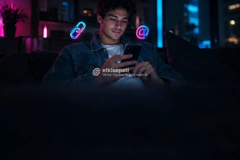 Bağlantısını kopyalayan bir kullanıcı