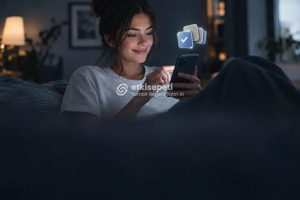 Telefonunda paket ve adet seçen bir kullanıcı