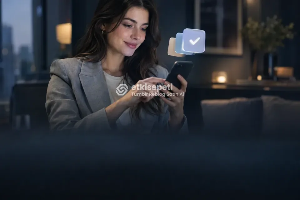 Telefonunda paket ve adet seçen bir kullanıcı