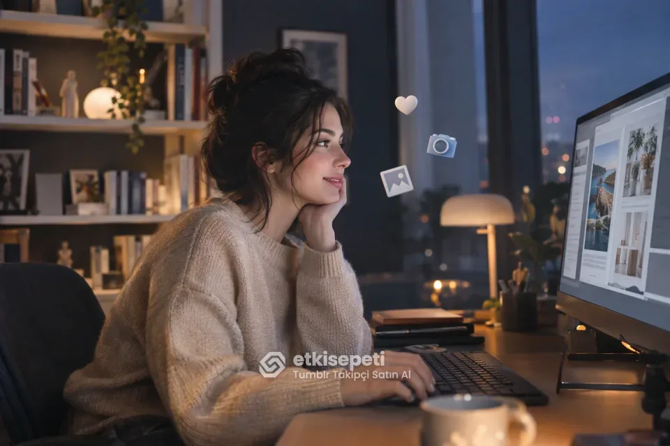 Tumblr takipçi satın al hizmetini yeni açtığı fandom blogunun ilk haftalarında kullanan bir içerik üreticisi