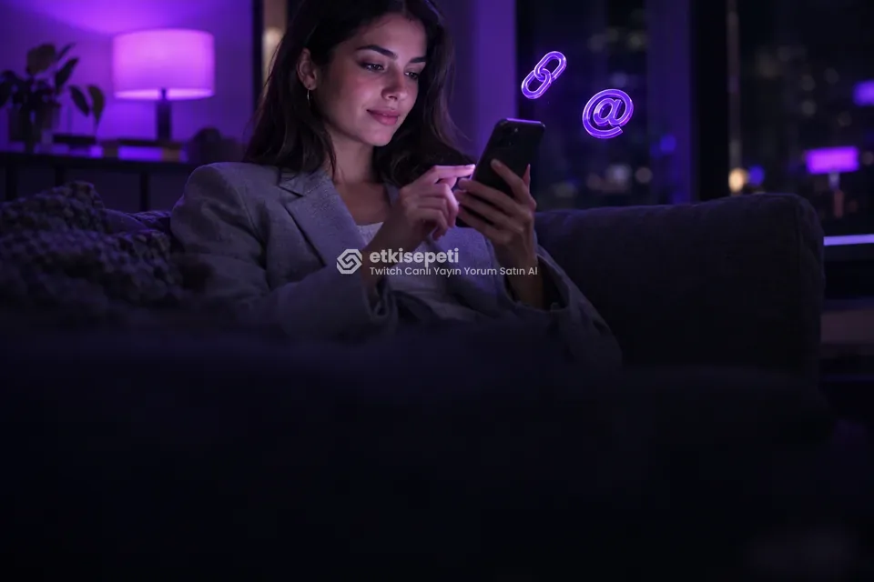 Bağlantısını kopyalayan bir kullanıcı