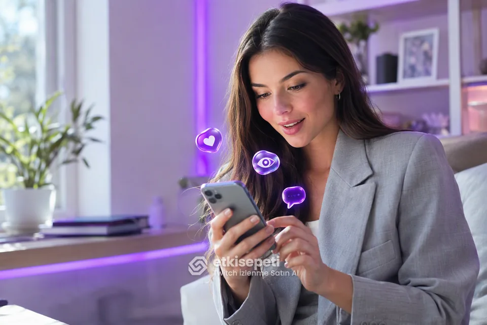 Diğer Twitch hizmetlerine göz atan bir kullanıcı