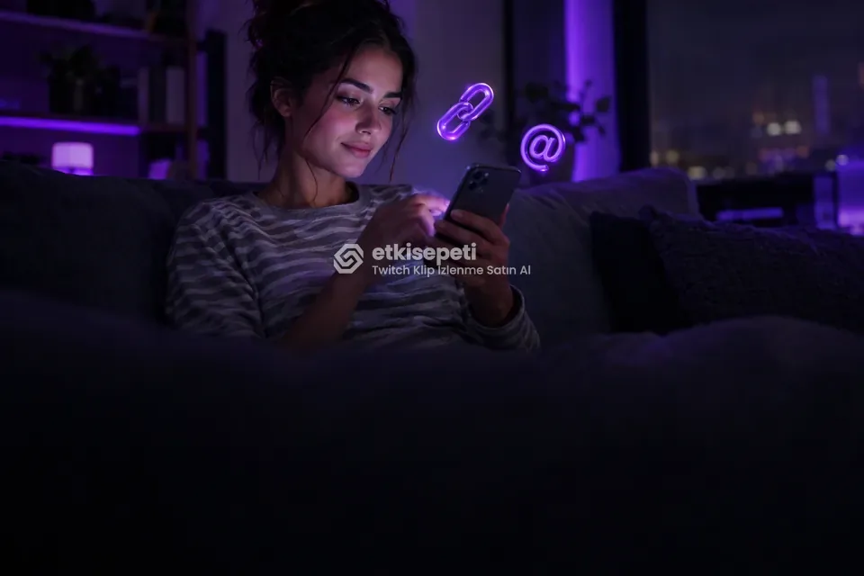 Bağlantısını kopyalayan bir kullanıcı