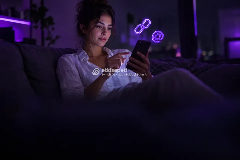 Bağlantısını kopyalayan bir kullanıcı