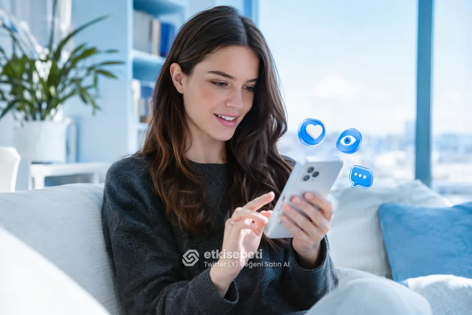 Diğer Twitter (X) hizmetlerine göz atan bir kullanıcı