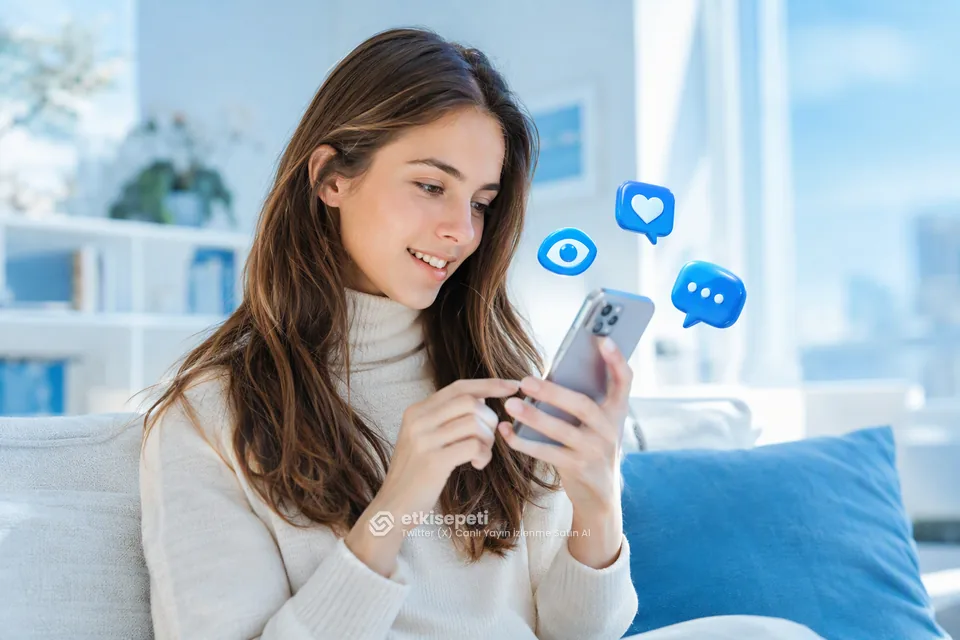 Diğer Twitter (X) hizmetlerine göz atan bir kullanıcı