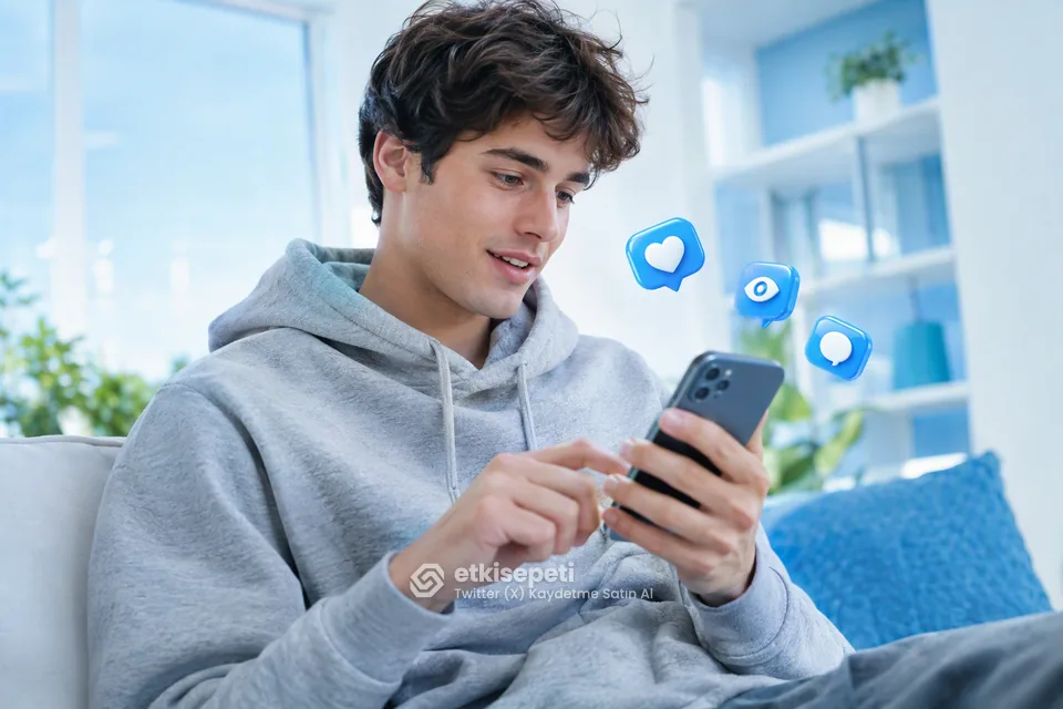 Diğer Twitter (X) hizmetlerine göz atan bir kullanıcı