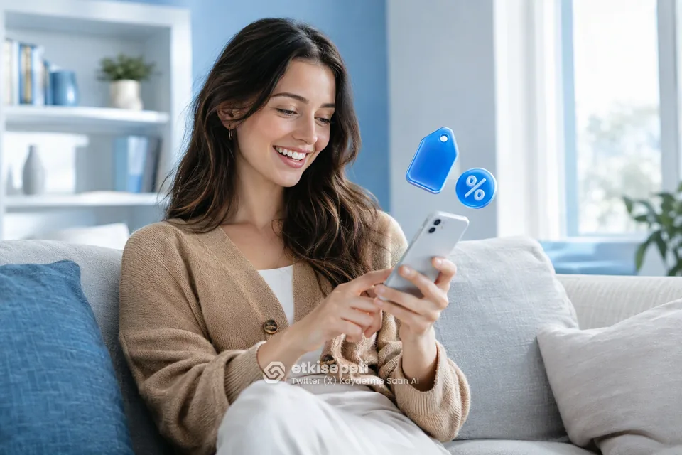 Twitter (X) Kaydetme paket fiyatlarını inceleyen bir kullanıcı