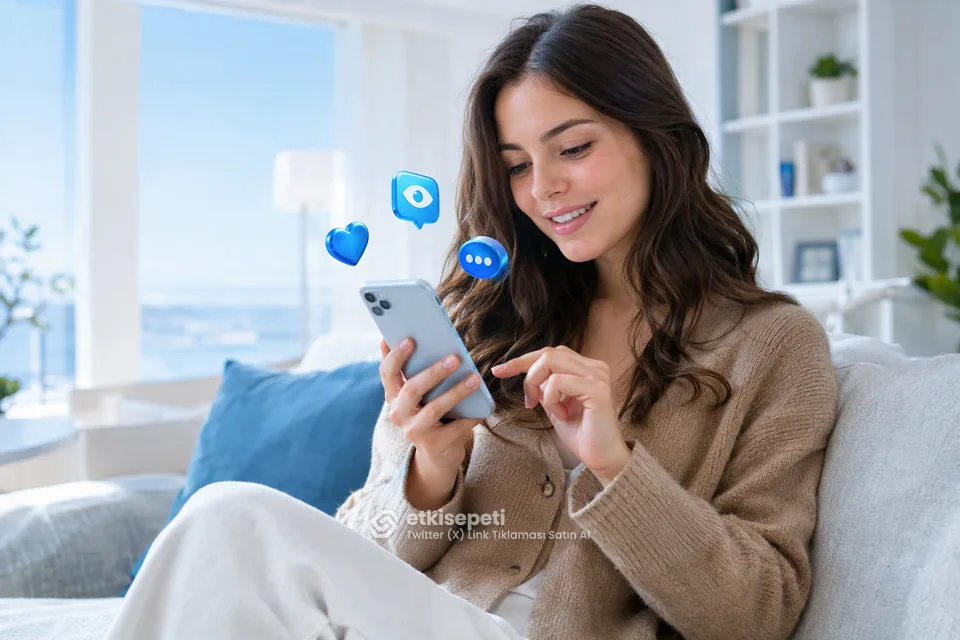 Diğer Twitter (X) hizmetlerine göz atan bir kullanıcı