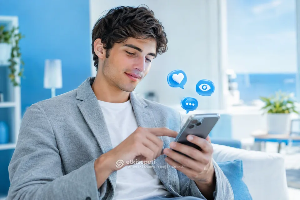 Diğer Twitter (X) hizmetlerine göz atan bir kullanıcı