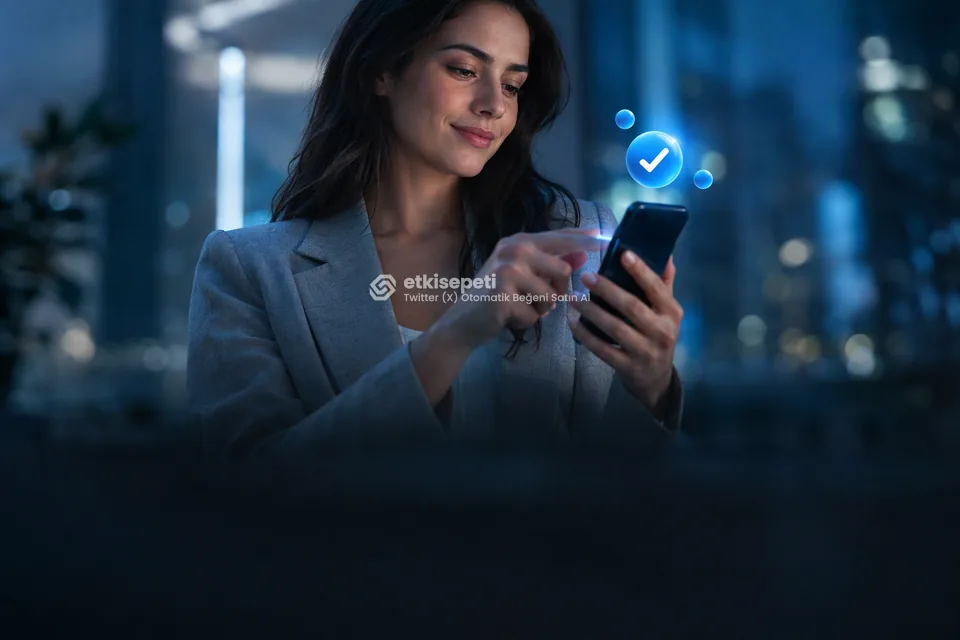Sipariş adımını tamamlayan bir kullanıcı