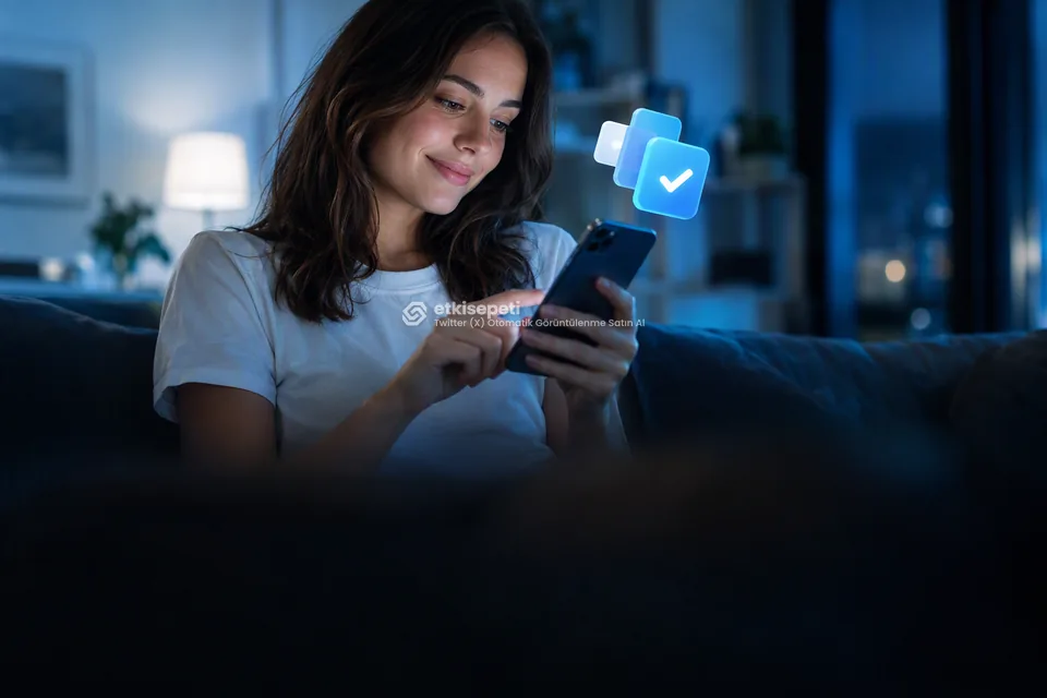 Telefonunda paket ve adet seçen bir kullanıcı