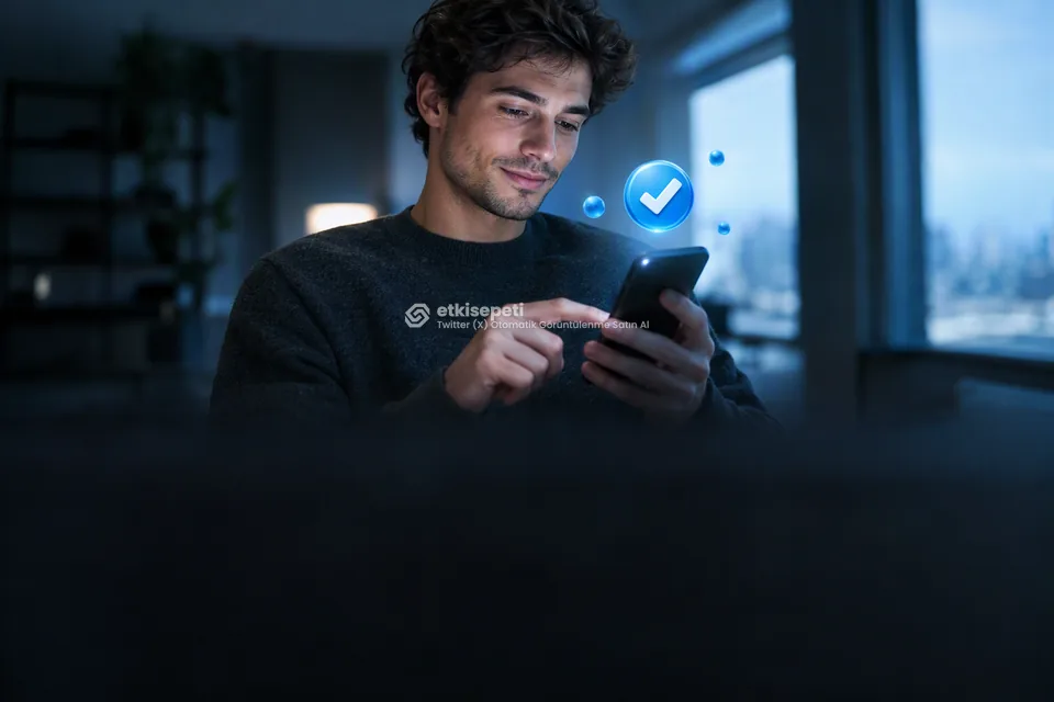 Sipariş adımını tamamlayan bir kullanıcı