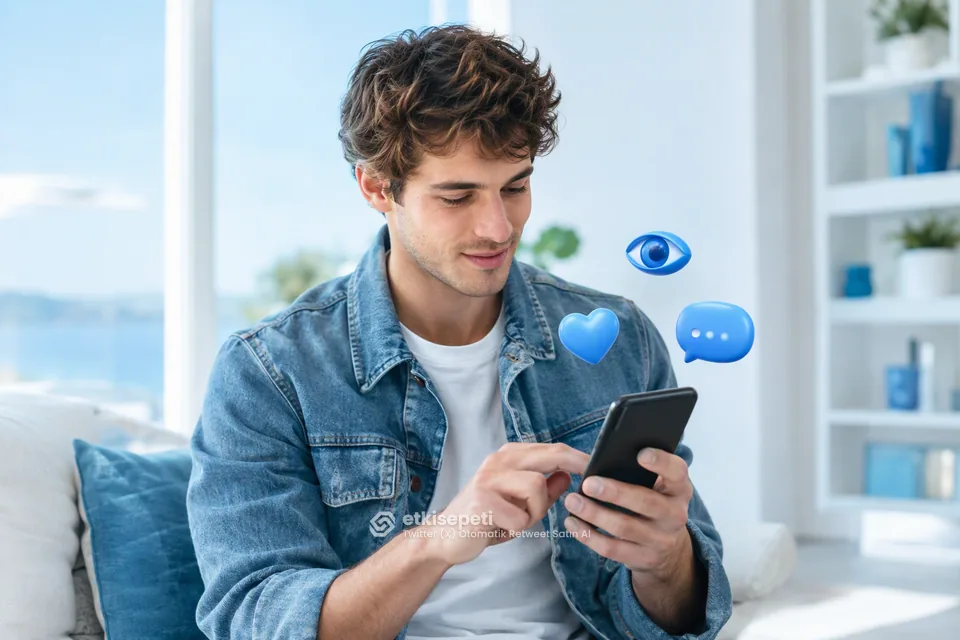 Diğer Twitter (X) hizmetlerine göz atan bir kullanıcı
