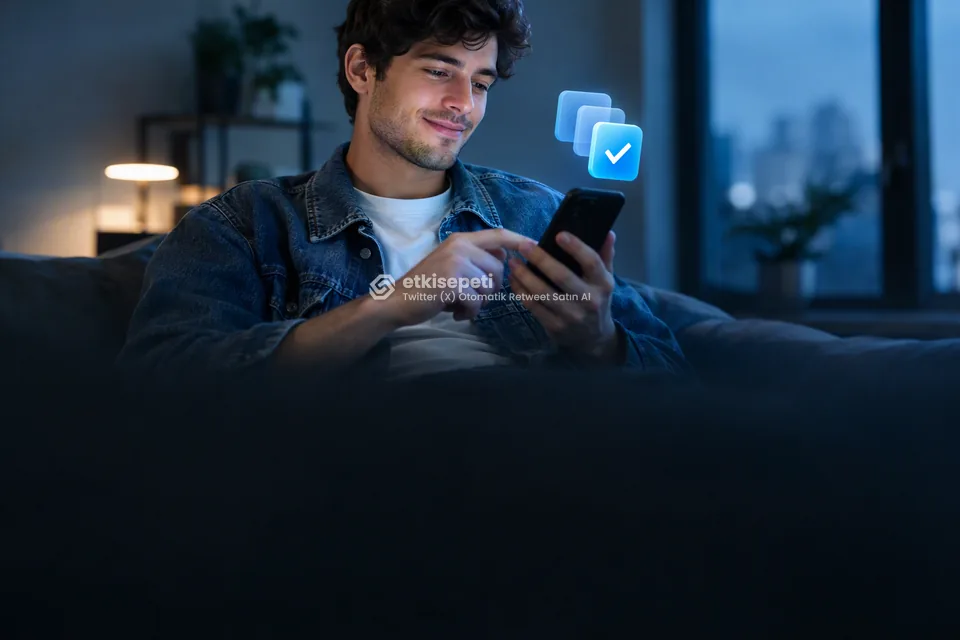 Telefonunda paket ve adet seçen bir kullanıcı