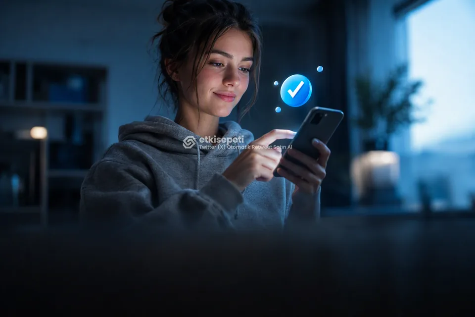 Sipariş adımını tamamlayan bir kullanıcı
