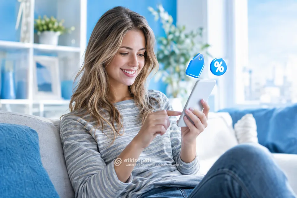 Twitter (X) Otomatik Yer İşareti paket fiyatlarını inceleyen bir kullanıcı