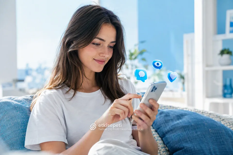 Diğer Twitter (X) hizmetlerine göz atan bir kullanıcı