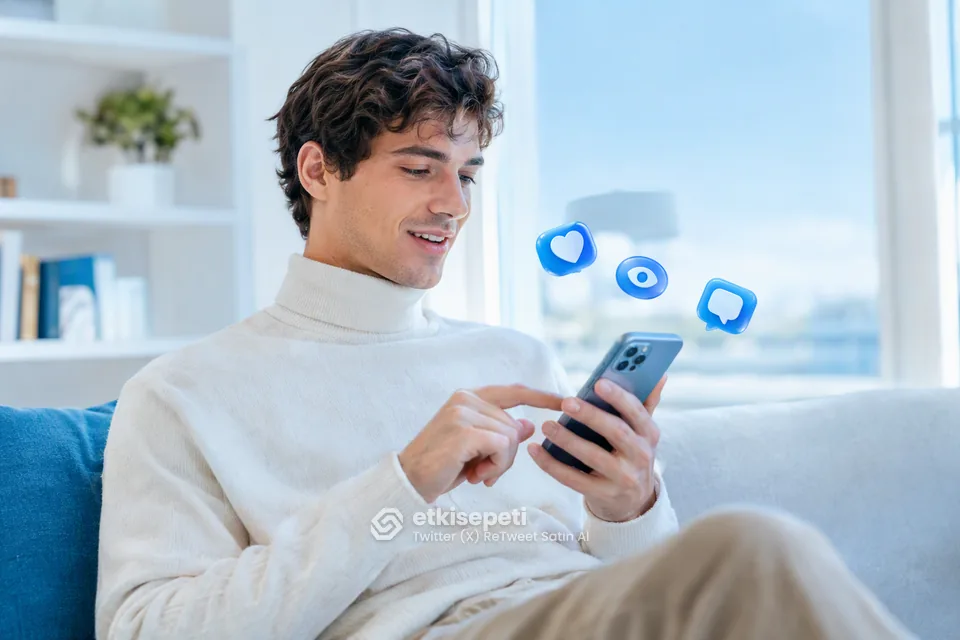 Diğer Twitter (X) hizmetlerine göz atan bir kullanıcı