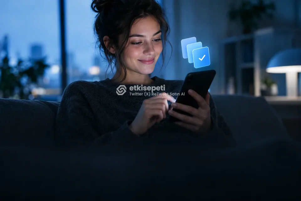 Telefonunda paket ve adet seçen bir kullanıcı
