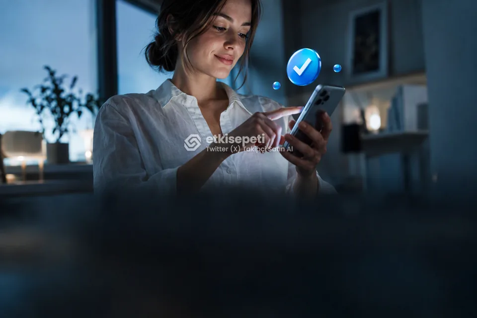 Sipariş adımını tamamlayan bir kullanıcı