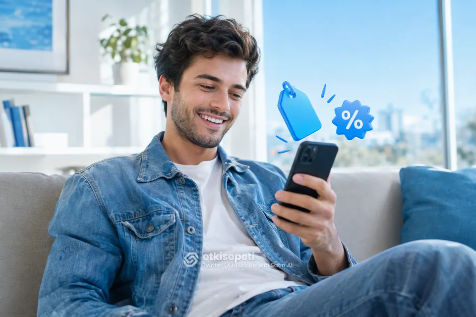 Twitter (X) Türk Beğeni paket fiyatlarını inceleyen bir kullanıcı