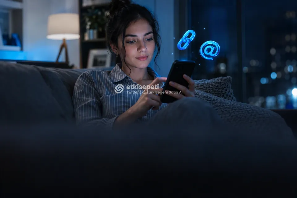 Bağlantısını kopyalayan bir kullanıcı