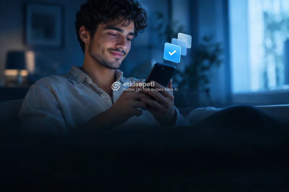 Telefonunda paket ve adet seçen bir kullanıcı